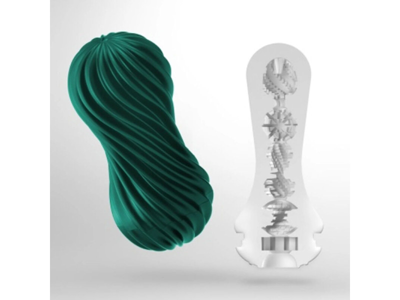 TENGA - FLEX FIZZY GREEN MASTURBATOR