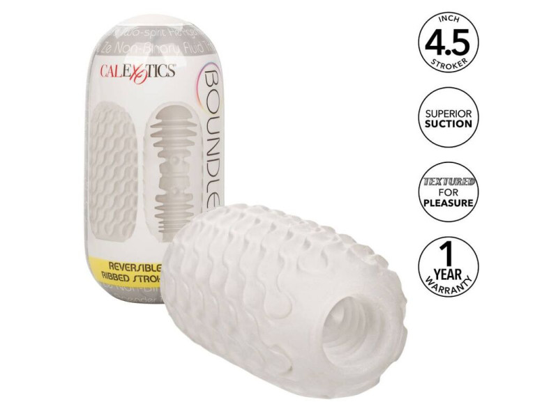 CALEXOTICS - REVERSIBLE RIBBED STROKER