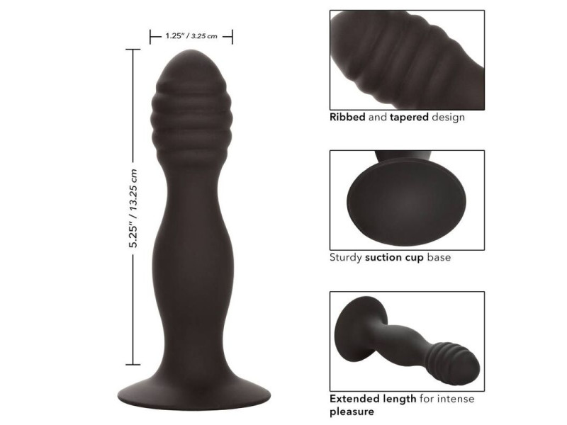 CALEXOTICS - RIBBED ANAL STUD