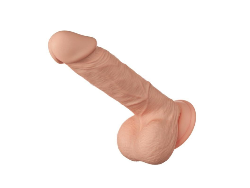 BAILE - BEAUTIFUL ENCOUNTER BAHAMUT FLEXIBLE REALISTIC DILDO 21.8 CM NATURAL