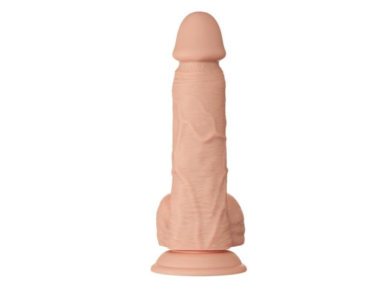 BAILE - BEAUTIFUL ENCOUNTER BAHAMUT FLEXIBLE REALISTIC DILDO 21.8 CM NATURAL
