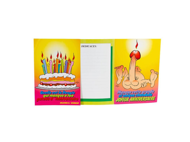 FEMARVI - BIRTHDAY CARD /FR