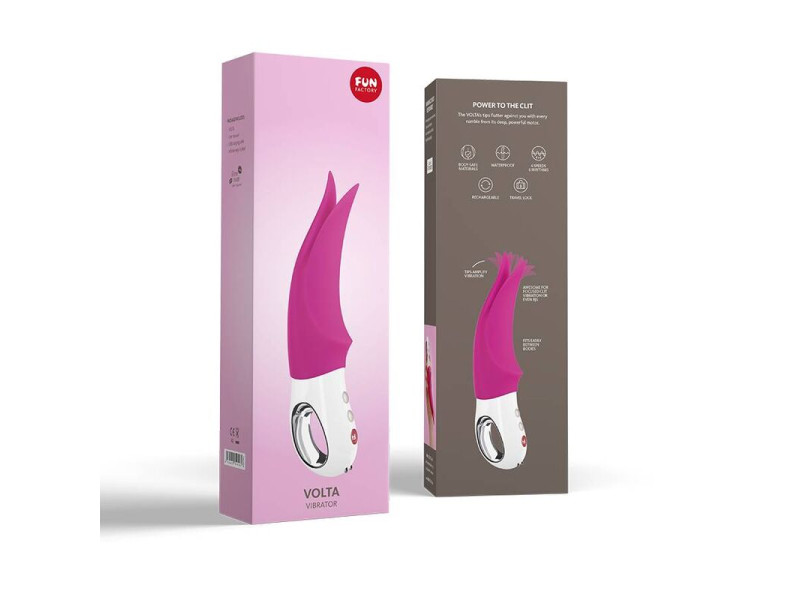 FUN FACTORY - VOLTA G5 CLITORAL VIBRATOR BLACKBERRY