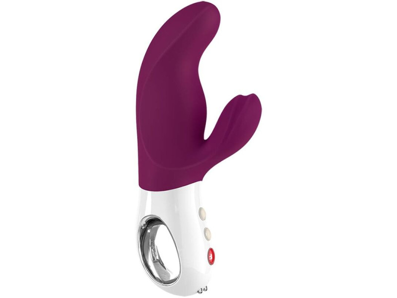 FUN FACTORY - MISS BI DUAL VIBRATOR GRAPE WHITE