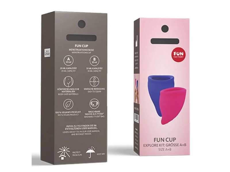 FUN FACTORY - FUN CUP EXPLORE PINK AND OVERSEAS KIT