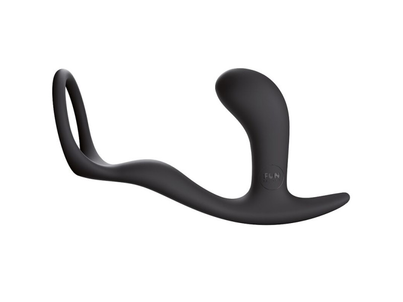 FUN FACTORY - BOOTIE RING LOVERING WITH BUTT PLUG SLATE