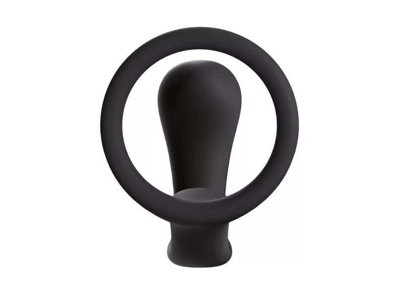 FUN FACTORY - BOOTIE RING LOVERING WITH BUTT PLUG SLATE