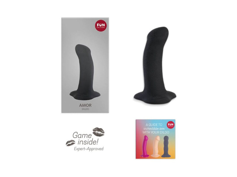 FUN FACTORY - AMOR DILDO BLACK