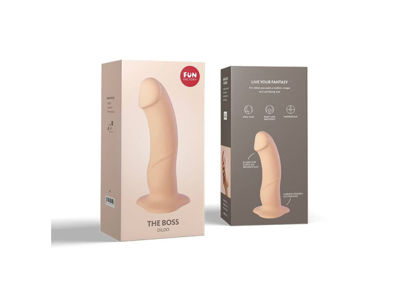 FUN FACTORY - THE BOSS STUB DILDO NUDE