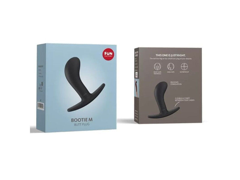 FUN FACTORY - BOOTIE ANAL PLUG MEDIUM BLACK
