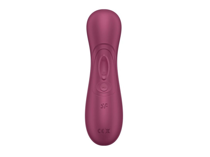 SATISFYER - PRO 2 GENERATION 3 LIQUID AIR TECHNOLOGY WINE RED