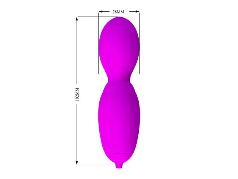 PRETTY LOVE - VEGA ROTATION AND VIBRATION MASSAGER 12 FUCHSIA FUNCTIONS