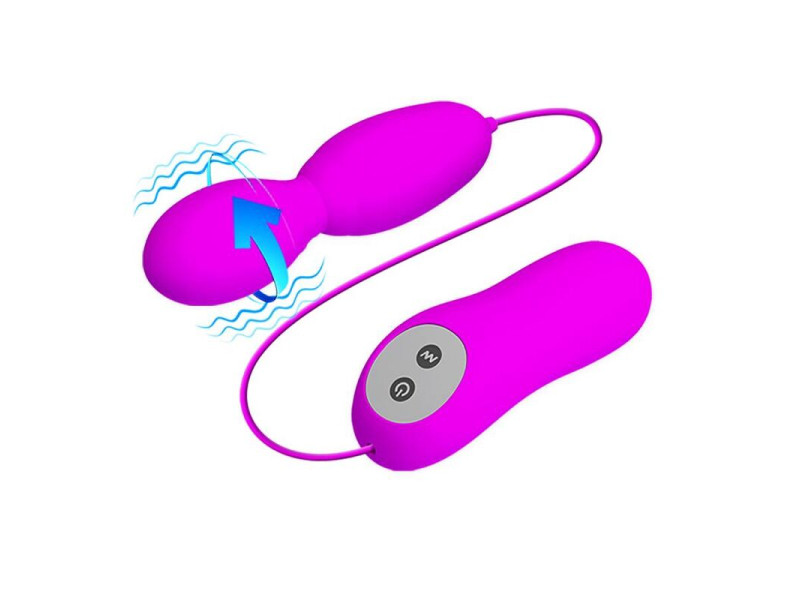 PRETTY LOVE - VEGA ROTATION AND VIBRATION MASSAGER 12 FUCHSIA FUNCTIONS