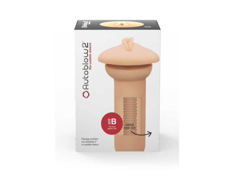 AUTOBLOW - 2+ VAGINA SLEEVE SIZE B