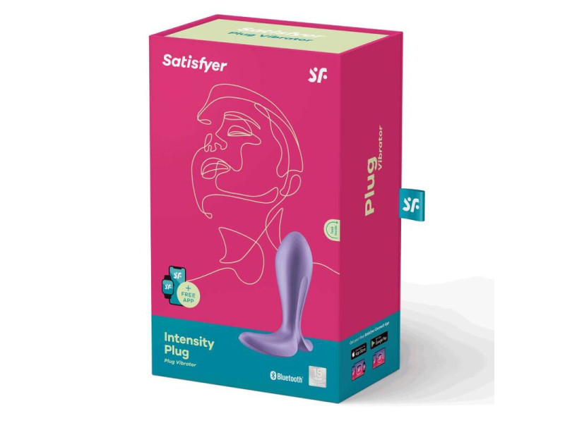 SATISFYER - INTENSITY PLUG PURPLE