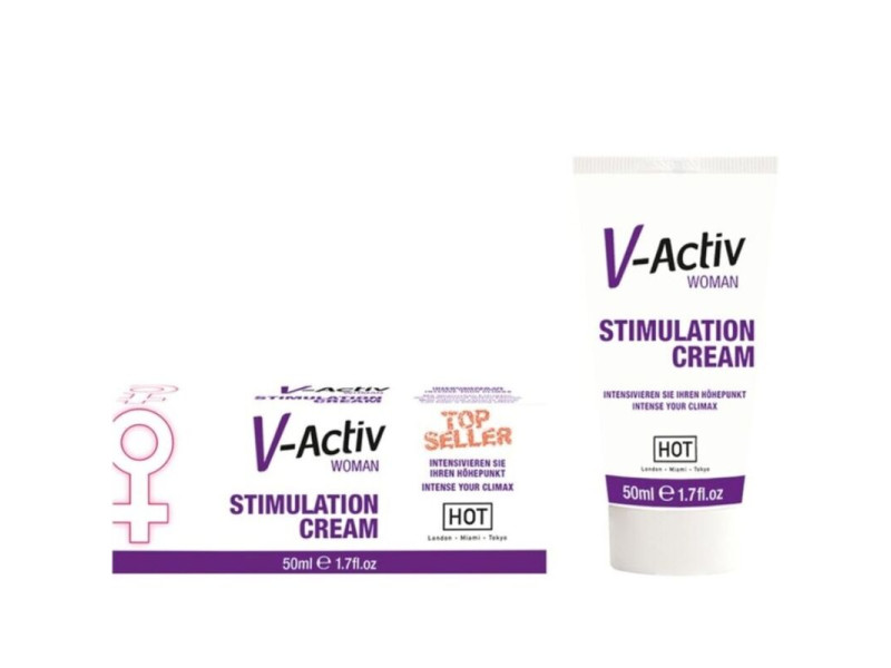 HOT - V-ACTIV STIMULATION CREAM WOMAN 50ML