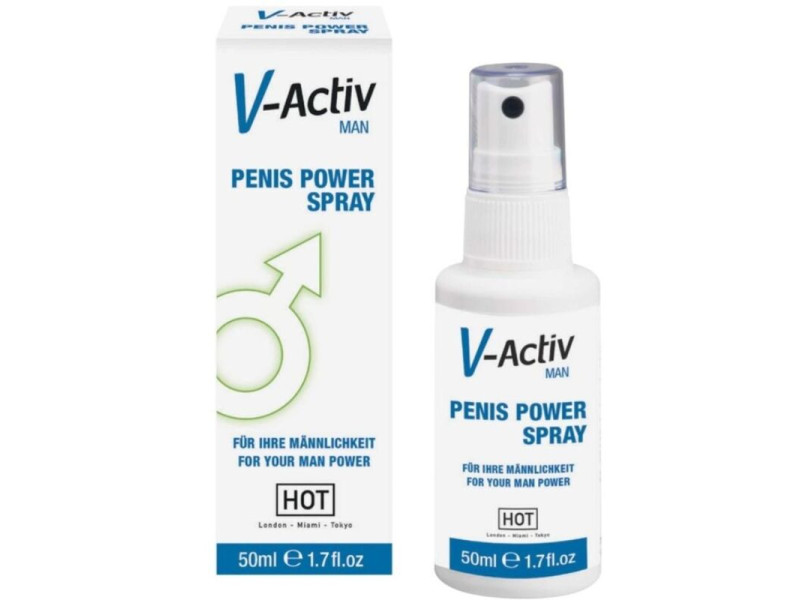 HOT - V-ACTIV PENIS POWER SPRAY MEN 50ML