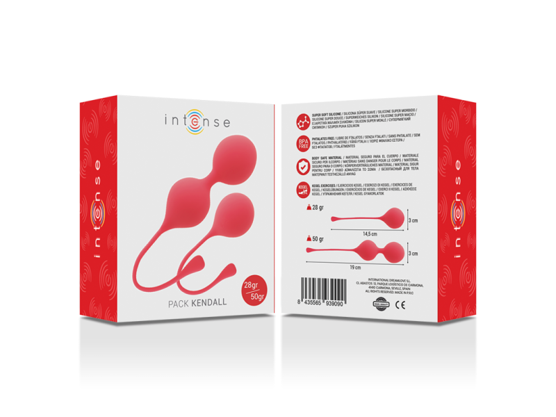 INTENSE - KEGEL BALLS PACK KENDALL RED