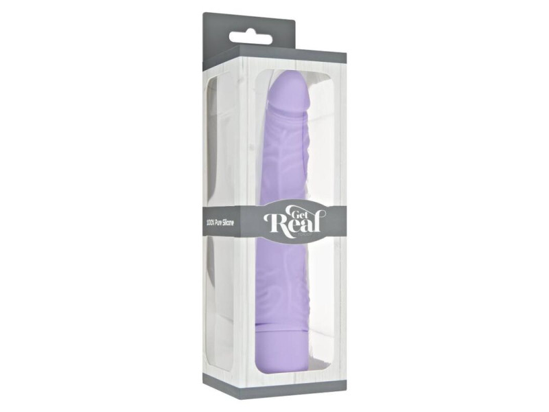 GET REAL - CLASSIC SLIM VIBRATOR PURPLE