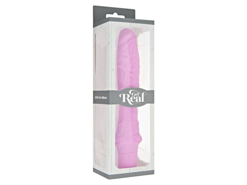 GET REAL - CLASSIC LARGE PINK VIBRATOR