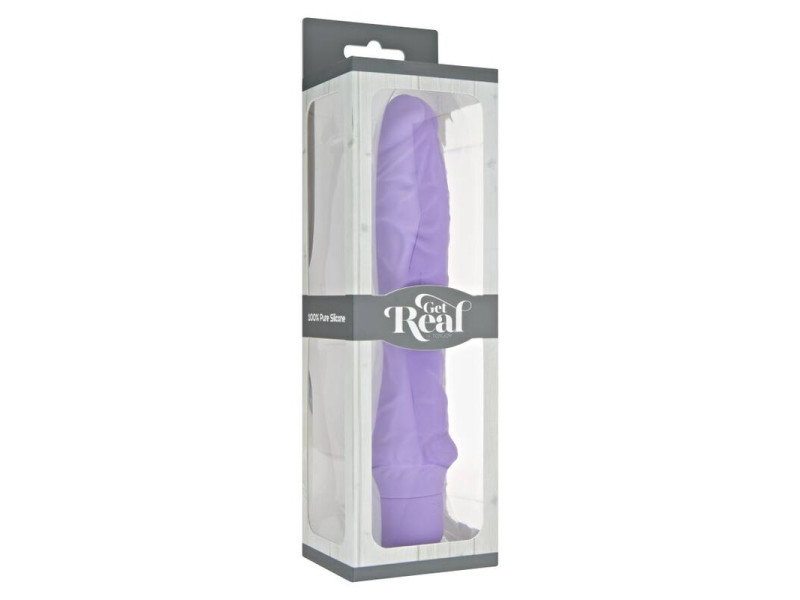 GET REAL - CLASSIC LARGE PURPLE VIBRATOR