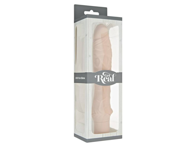 GET REAL - CLASSIC LARGE NATURAL VIBRATOR