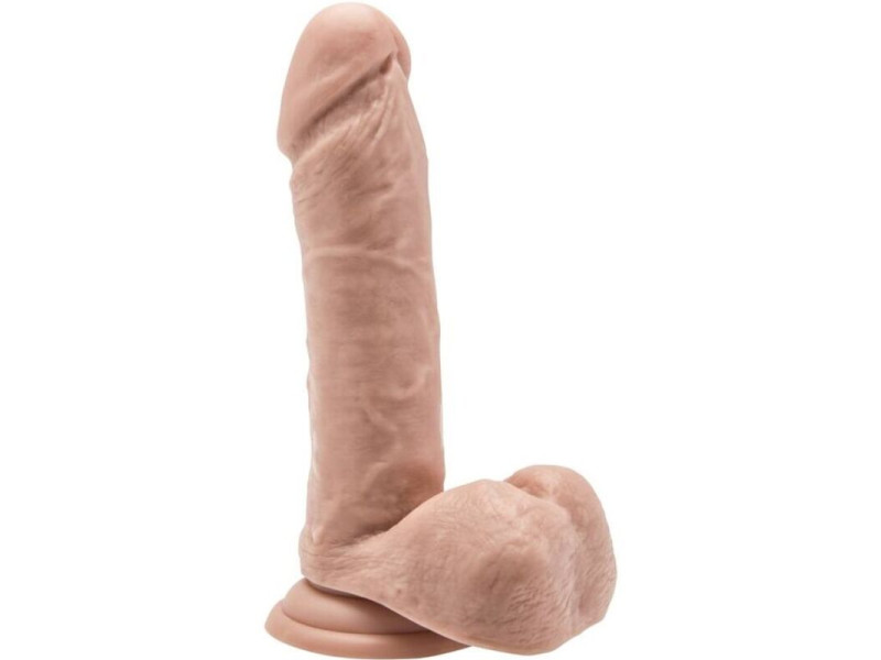 GET REAL - DILDO 18 CM WITH BALLS SKIN