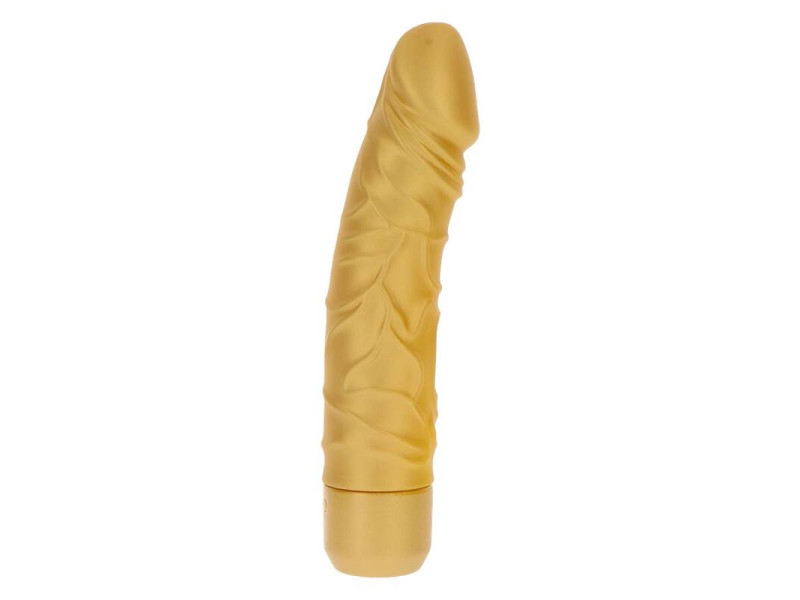 GET REAL - GOLD DICKER ORIGINAL VIBRATOR GOLD