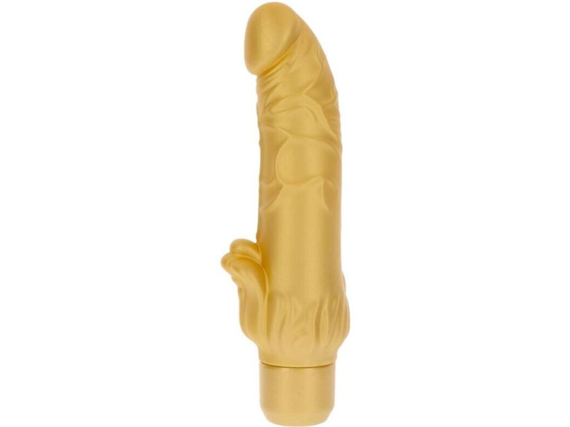 GET REAL - GOLD DICKER STIM VIBRATOR GOLD