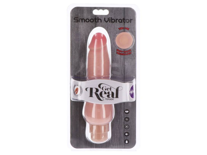 GET REAL - DUAL DENSITY SMOOTH VIBRATOR SKIN