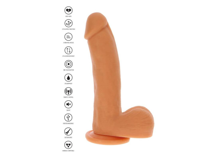 GET REAL - MAGNETIC PULSE TRUSTING DILDO SKIN