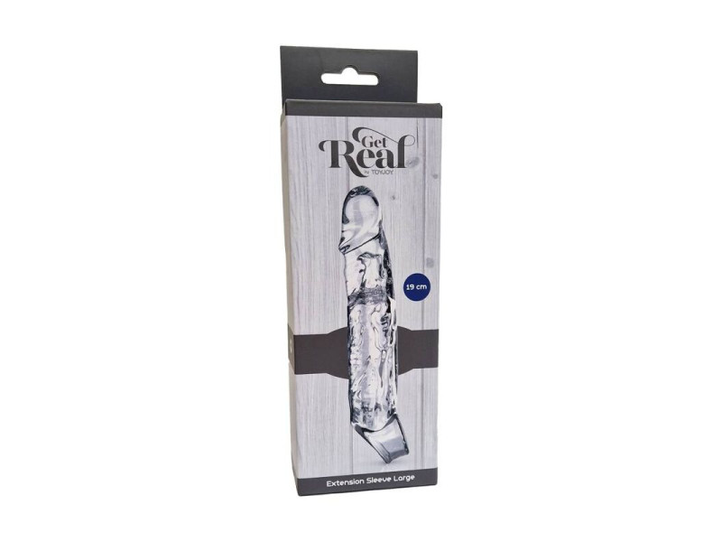 GET REAL - EXTENSION LONG 19 CM TRANSPARENT