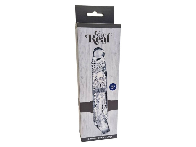 GET REAL - EXTENSION SLEEVE XLARGE TRANSPARENT