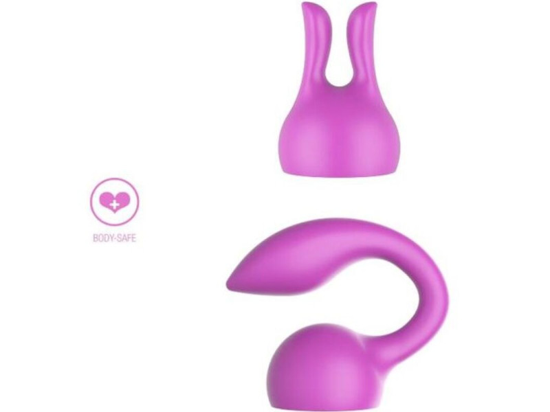 XOCOON - ATTACHMENTS PERSONAL MASSAGER FUCHSIA