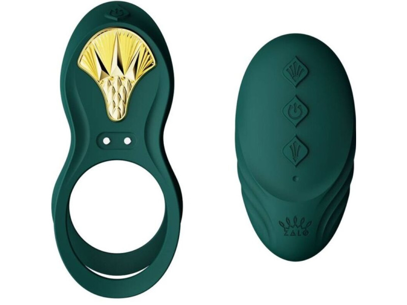 ZALO - BAYEK VIBRATING COUPLES RING GREEN