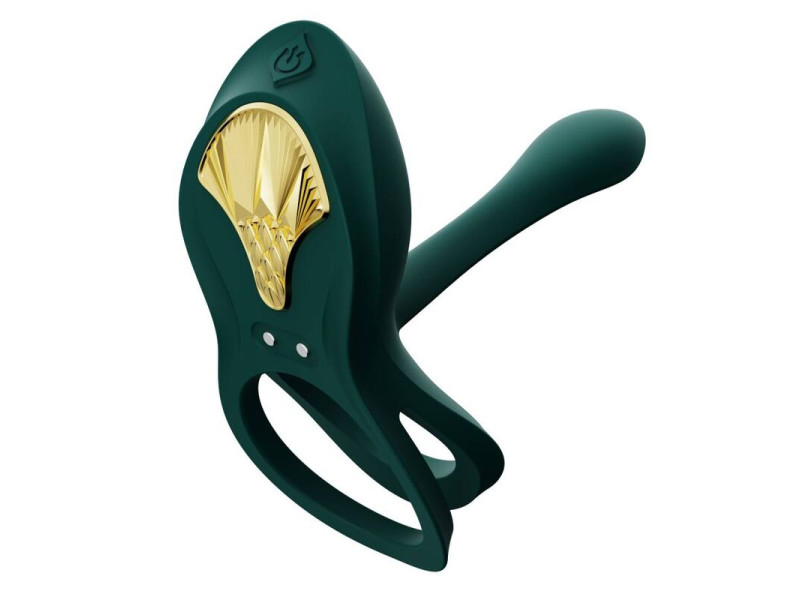 ZALO - BAYEK VIBRATING COUPLES RING GREEN