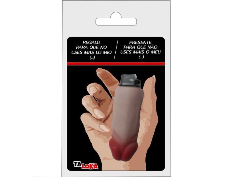 TALOKA - FANTASTIC LIGHTER IN THE SHAPE OF A FLESH COLOR PENIS