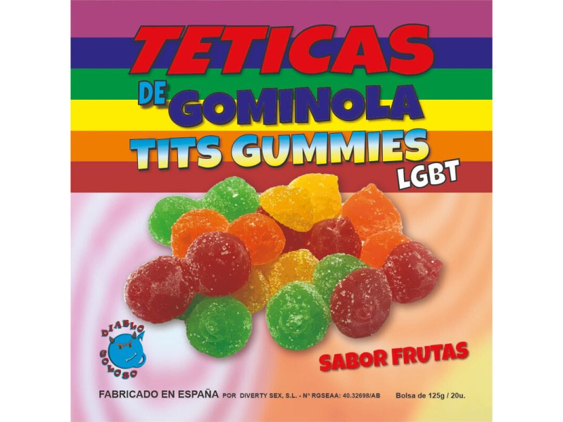 DIABLO GOLOSO - ASSORTED SUGAR GUMMY TEETICS LGTB