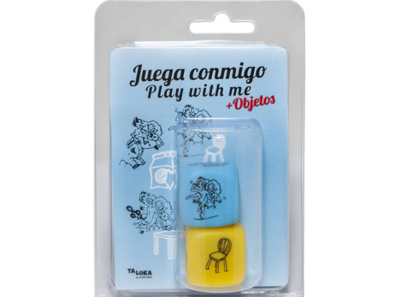 TALOKA - FUNNY BLUE POSTURE DICE + PLACE DICE