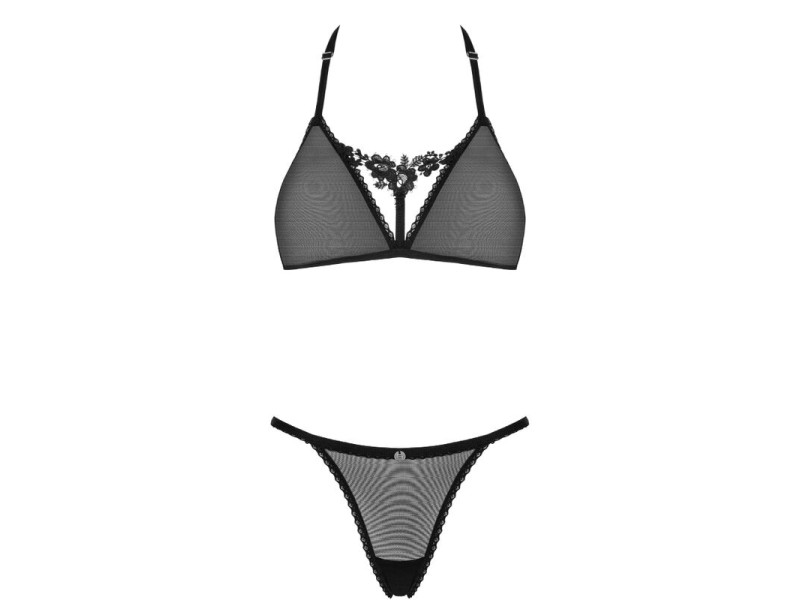 OBSESSIVE - CELIA NOIR SET 2 PIECES XS/S