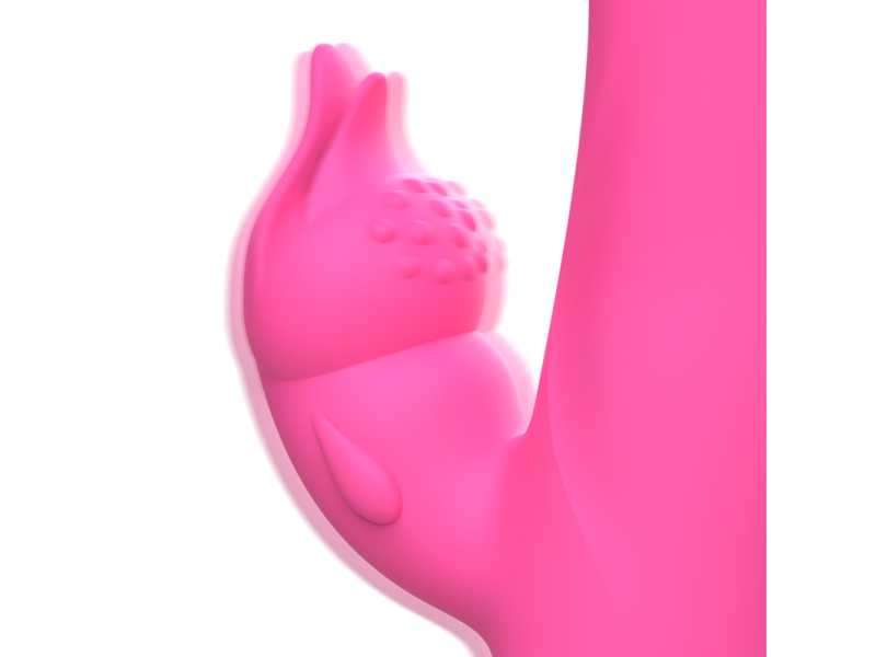 INTENSE - JULIO RABBIT VIBRATOR PINK SILICONE