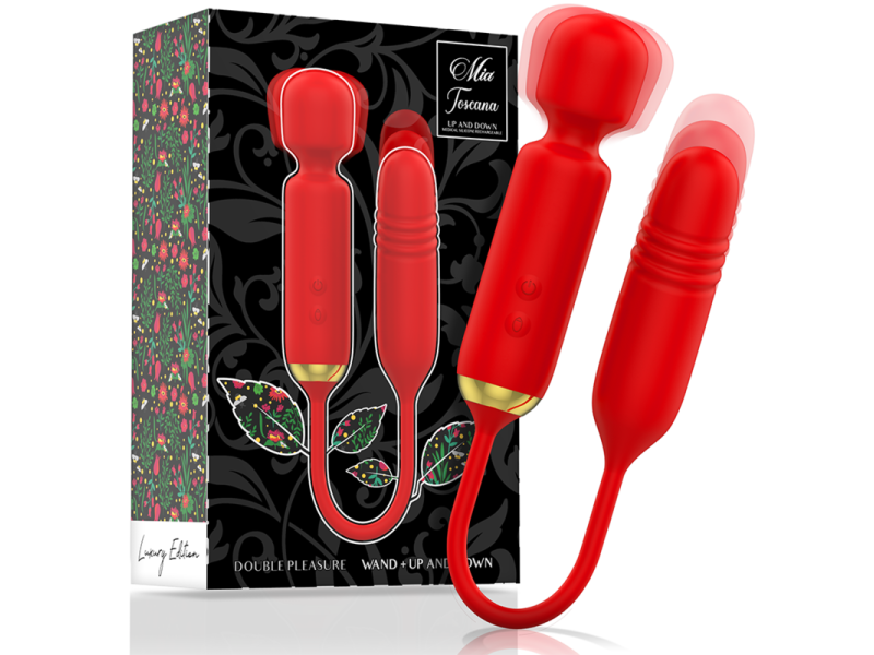 MIA - TOSCANA DOUBLE PLEASURE WAND + UP AND DOWN