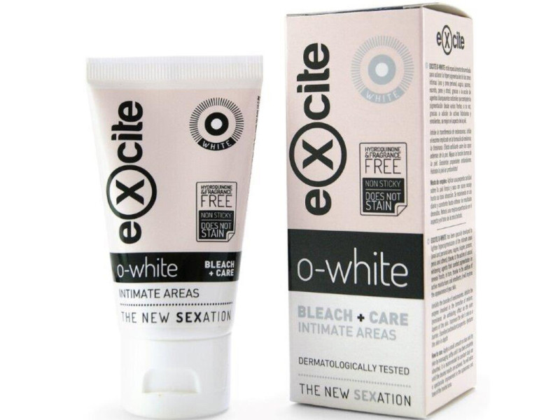 EXCITE - O WHITE BLEACH + CARE INTIMATE AREAS 50 ML