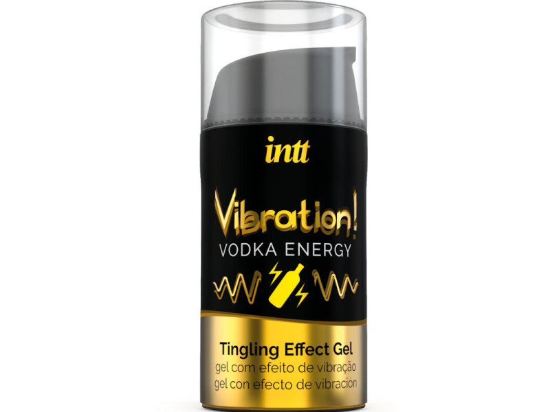 INTT - POWERFUL INTIMATE STIMULANT LIQUID VIBRATING GEL VODKA 15ML