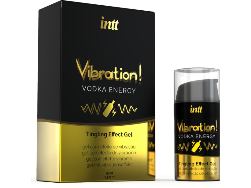 INTT - POWERFUL INTIMATE STIMULANT LIQUID VIBRATING GEL VODKA 15ML