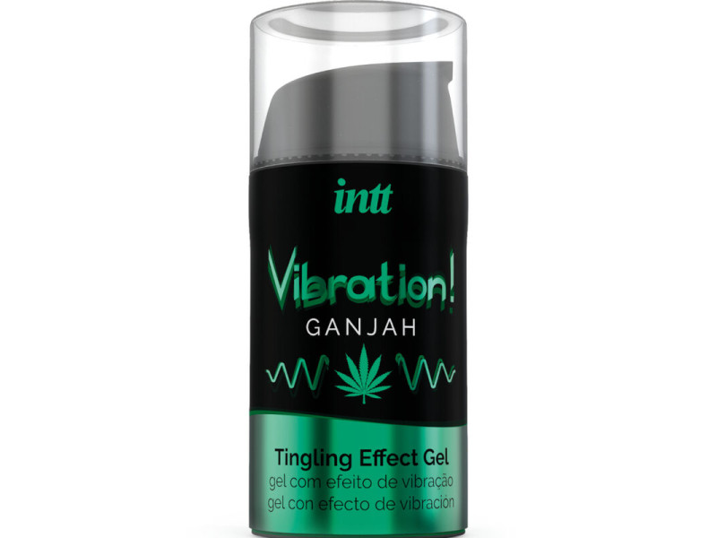 INTT - POWERFUL INTIMATE STIMULANT LIQUID VIBRATING GEL CANNABIS 15ML