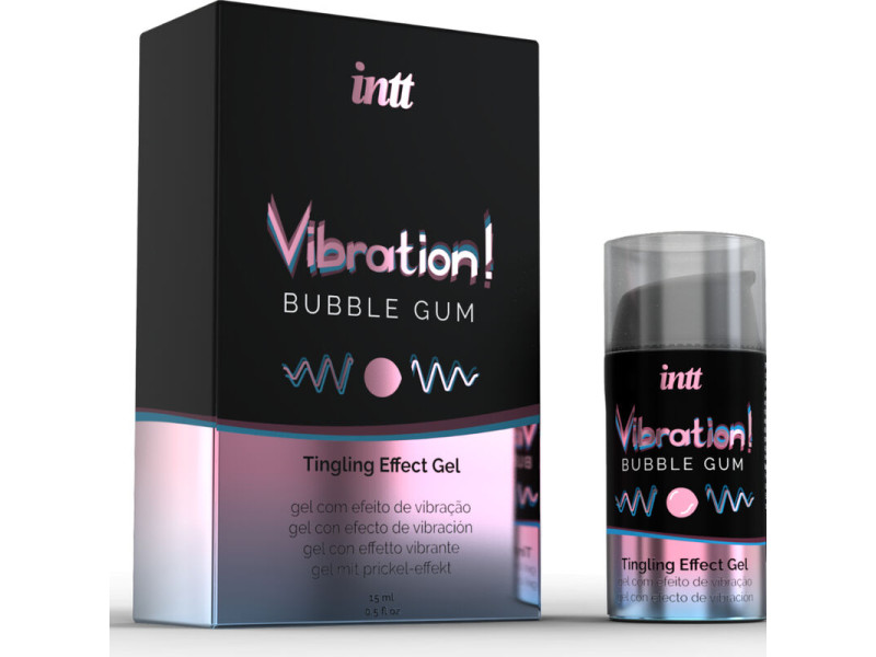 INTT - POWERFUL INTIMATE STIMULANT LIQUID VIBRATING GUM GUM 15ML