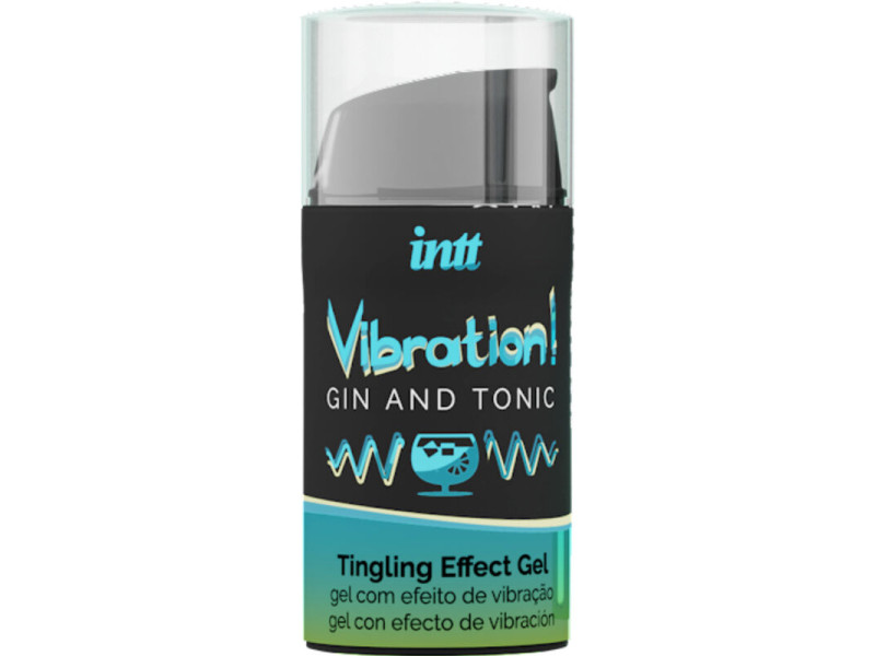 INTT - POWERFUL INTIMATE STIMULANT LIQUID VIBRATOR GEL GIN & TONIC 15ML