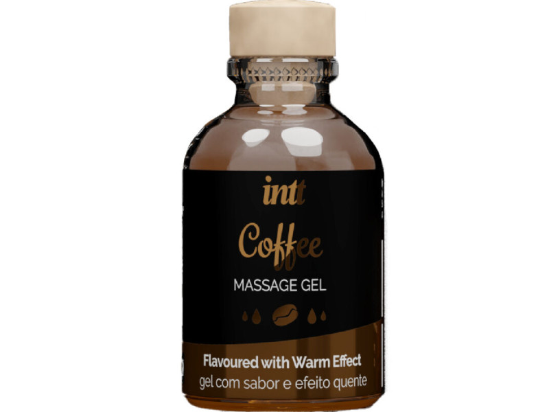 INTT MASSAGE & ORAL SEX - HOT EFFECT COFFEE FLAVOR MASSAGE GEL