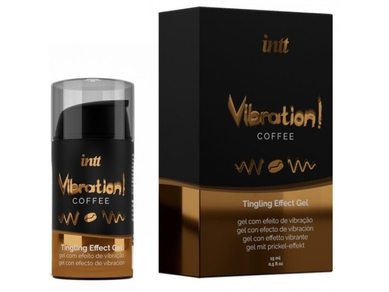 INTT MASSAGE & ORAL SEX - HOT EFFECT COFFEE FLAVOR MASSAGE GEL